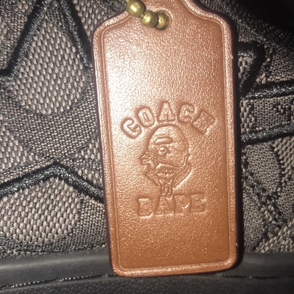 Bape x Coach collab bathing apes size 7.5 men’s - Picture 3 of 8